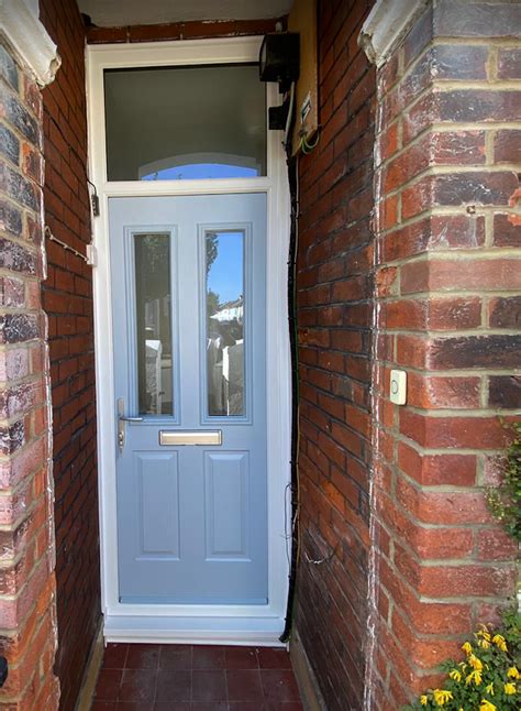 Duck Egg Blue Composite Doors Fareham Composite Doors Hampshire