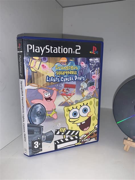 SpongeBob SquarePants Lights Camera Pants Sony PlayStation 2 PS2 EBay