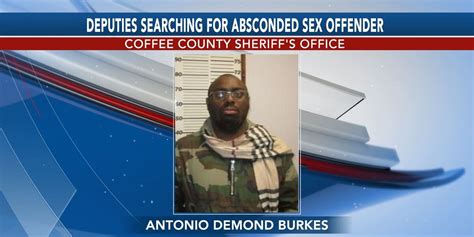 Coffee Co Deputies Searching For Absconded Sex Offender