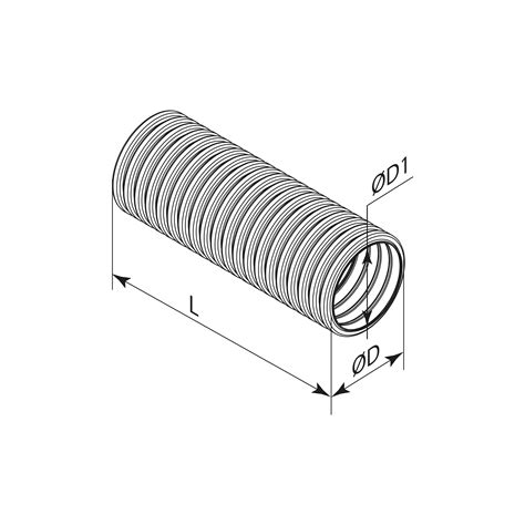 Rura Przew D Kana Wentylacyjny Elastyczny Rekuperacja Fi Mm Mb