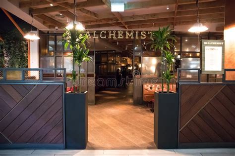 The Alchemist Restaurant Inside Shopping Mall Editorial Photo - Image ...