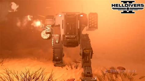 Helldivers 2 Mech Suit Vehicle Details And Release Window