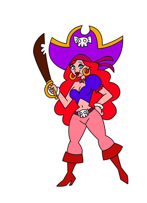 Pirate Captain Honey Colored by QTcomics on DeviantArt