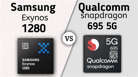 Exynos 1280 Vs Snapdragon 695 Whats Better Tech To Bd Youtube