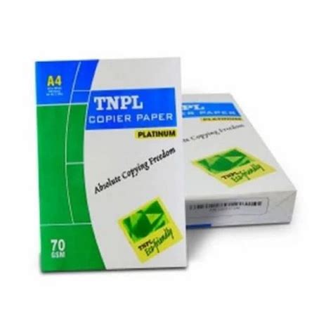 Tnpl A Copier Gsm Paper For Used For Printing At Ream In Chennai