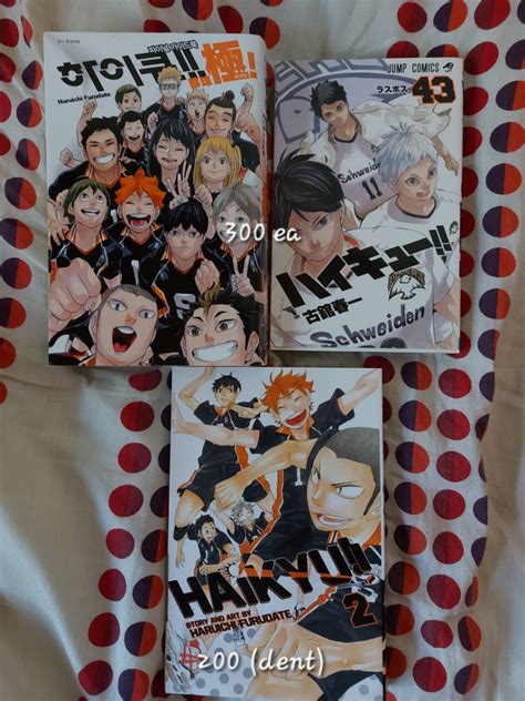 Haikyu Mangas Hobbies And Toys Books And Magazines Comics And Manga On