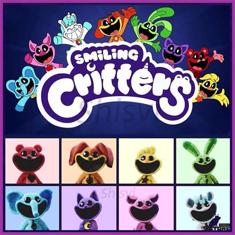 Ready Stock Cm Smiling Critters Poppy Playtime Stuffed Plushie Toys