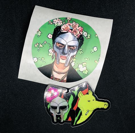 Mf Doom Sticker Set Etsy