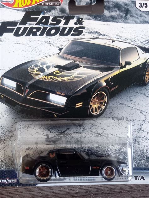 Hot Wheels Pontiac Trans Am Velozes e Furiosos Carrinho de Bebê Hot Wheels Nunca Usado