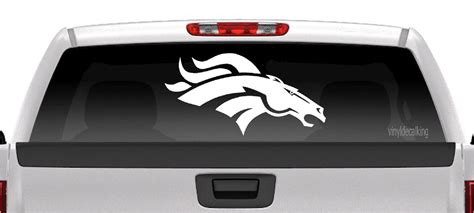 Denver Broncos Vinyl Decal car truck window sticker 24 | Etsy