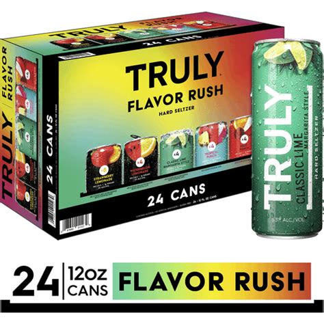 Truly Hard Seltzer Flavor Rush Variety Pack Spiked And Sparkling Water