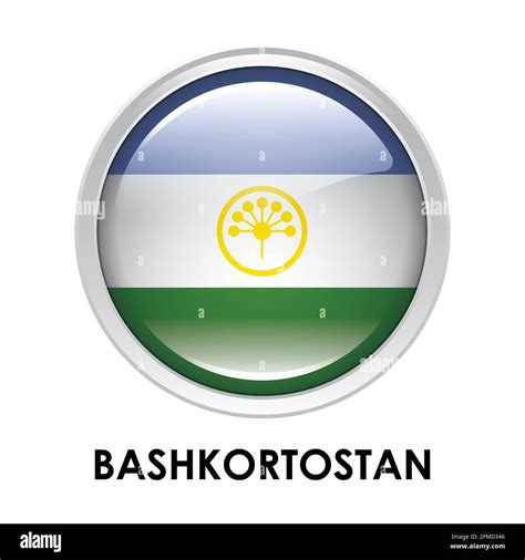 Round flag of Bashkortostan Stock Photo - Alamy