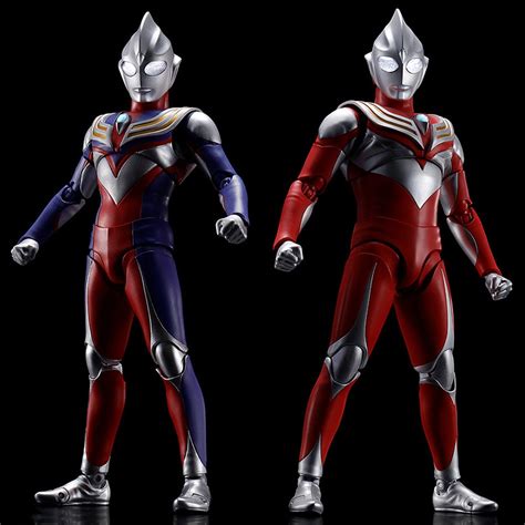 Bandai S H Figuarts Shinkoccho Seiho Ultraman Tiga Power Type Figure Silver