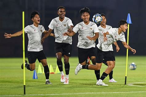 Latihan Timnas Indonesia U 17 Jelang Menghadapi Ekuador