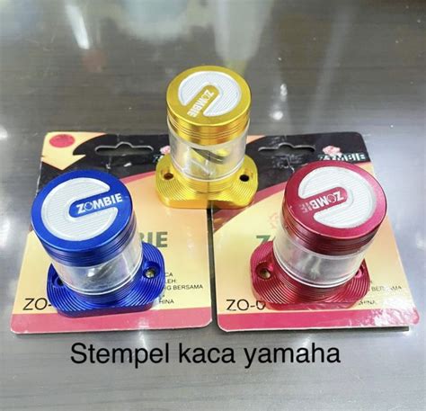 Tutup Minyak Rem Depan Stempel Kaca Stempel Tabung Kaca Motor