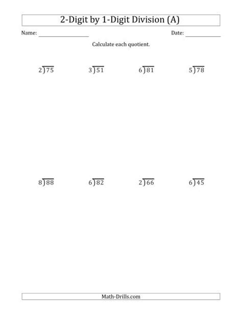 Digit By Digit Division