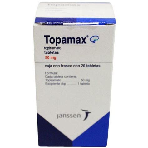 Topamax 50 Mg 20 Tabletas