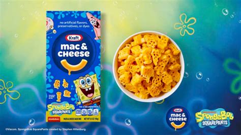 Kraft Dives Back With New SpongeBob SquarePants Mac & Cheese