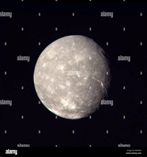 Titania (moon) color Stock Photo - Alamy