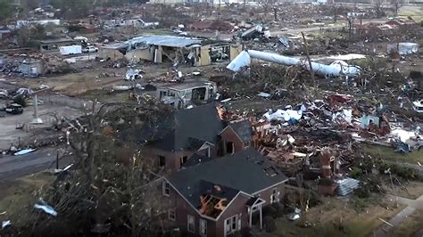 Watch The Long Track Strong Tornadoes Move Through Mississippi From Rolling Fork To Amory