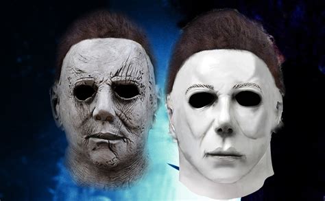 Amazon LAMZZP Halloween Mask Scary Halloween Latex Full Head Masks