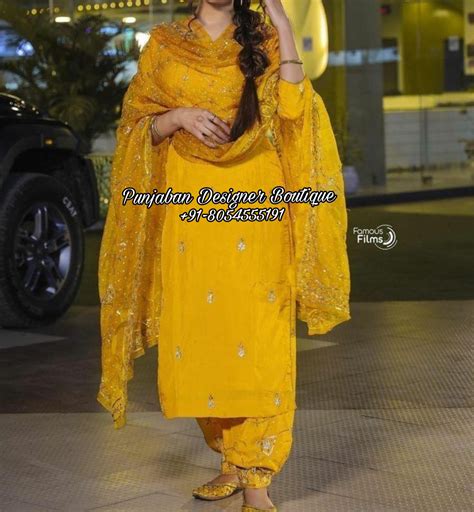 Patiala Salwar Suit Canada | Punjaban Designer Boutique