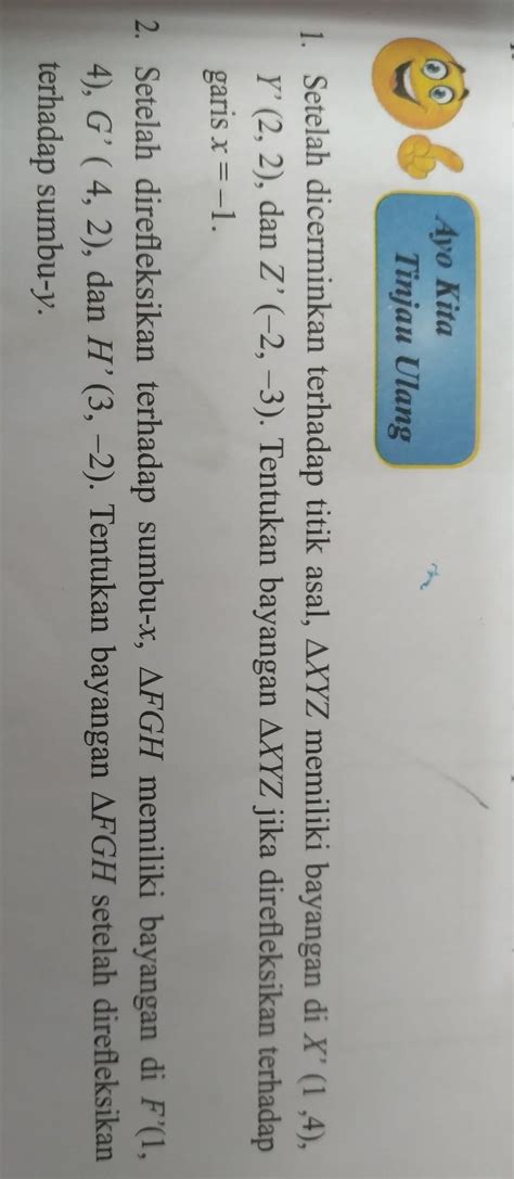 Ayo Kita Tinjau Ulang Matematika Kelas Hal Homecare