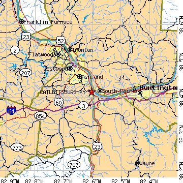 Catlettsburg, Kentucky (KY) ~ population data, races, housing & economy