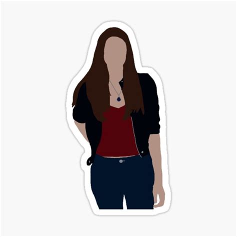 Elena Gilbert Sticker For Sale By Sanskrttt Redbubble