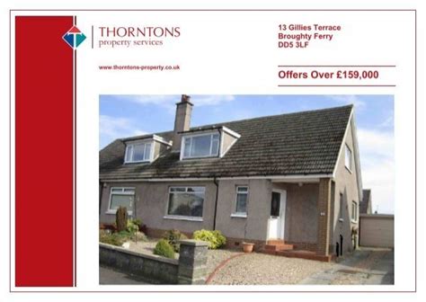 13 Gillies Terrace, Broughty Ferry, DD5 3LF - TSPC