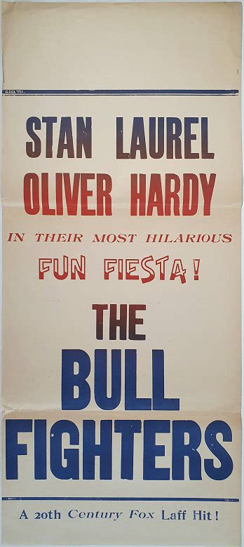 Bullfighters The The Film Poster Gallery