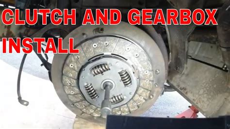 Fiat Ducato Clutch And Gearbox Install Youtube