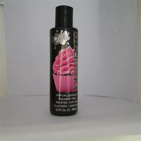 Купить Ибей Wet Flavored Edible Water Based Sex Lube Sugar Free Lubrication Cupcake 3fl oz