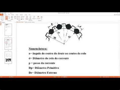 C Lculo Engrenagem Para Corrente Youtube