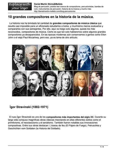 10 Grandes Compositores 1 By Konnys Lopez Issuu