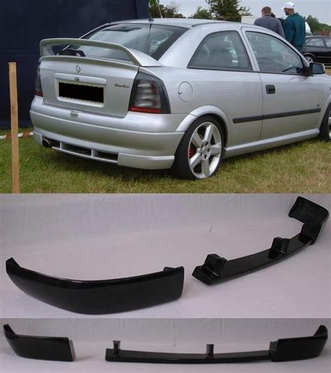 Opel Astra G Mk4 Hátsó Lökhárító Toldat Spoiler OPEL ASTRA G MK4