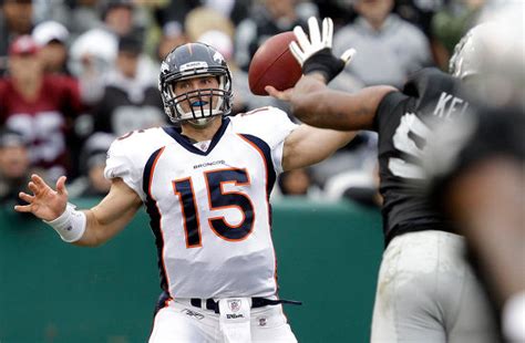 Tim Tebow Denver Broncos Quarterback Tim Editorial Stock Photo - Stock ...