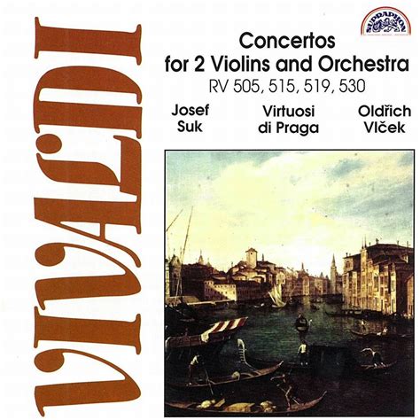 Vivaldi Concertos For Violins By Josef Suk Old Ich Vl Ek