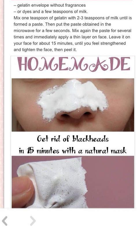 Homemade Pore Strips Homemade Pore Strips Pore Strips Face Mask For