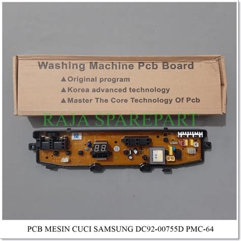 Pcb Panel Modul Mesin Cuci Samsung Diamond Drum Dc D Soket