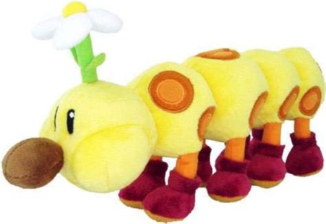 Super Mario Wiggler 13 Plush San-Ei Little Buddy - ToyWiz