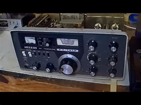 Yaesu FT101B HF Transceiver Ham Radio Its A Beast Of An Old Radio