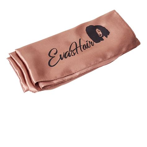 Evashair Foulard en Satin Doré 4658