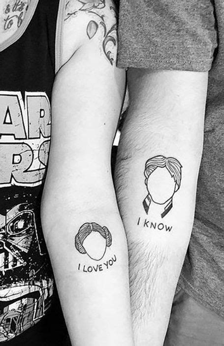 Skull Couple Tattoo Simple Couples Tattoos Disney Couple Tattoos