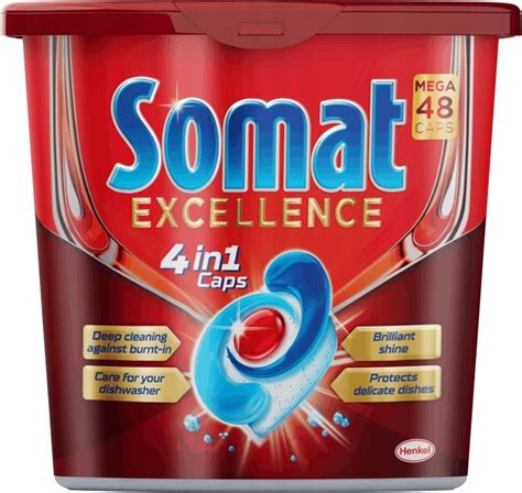 Somat Excellence 4in1 Kapsułki do zmywarki 12473038464 Allegro pl