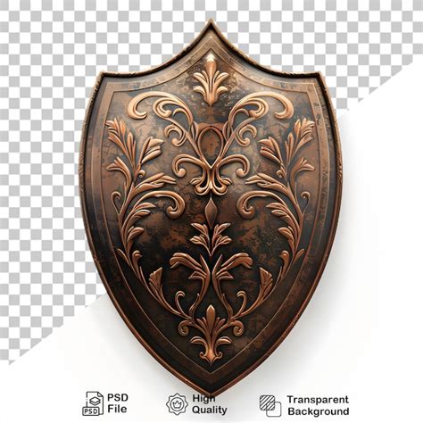 Escudo De Bronze Png Sem Fundo PSD Premium