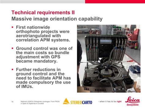 Nationwide LiDAR & Orthophoto coverages: From PNOA in Spain to ... 