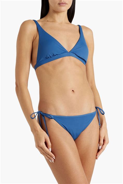 SEAFOLLY Triangle Bikini Top THE OUTNET