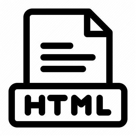 Html Icon Download On Iconfinder On Iconfinder