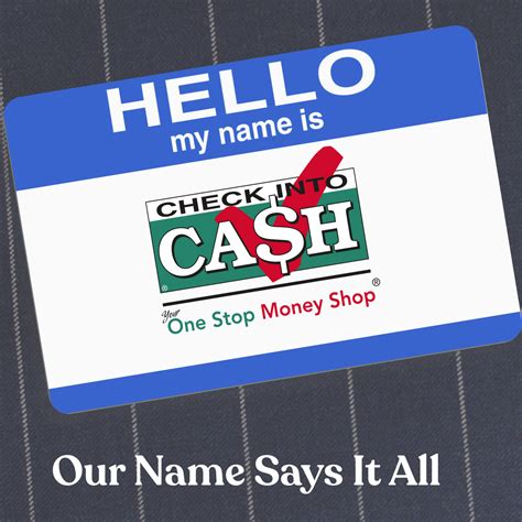 Check - Names have a great deal of significance to them. Take our name